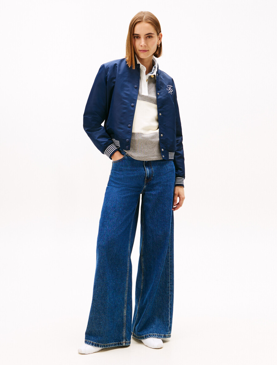 giubbotto bomber stile college asia fit