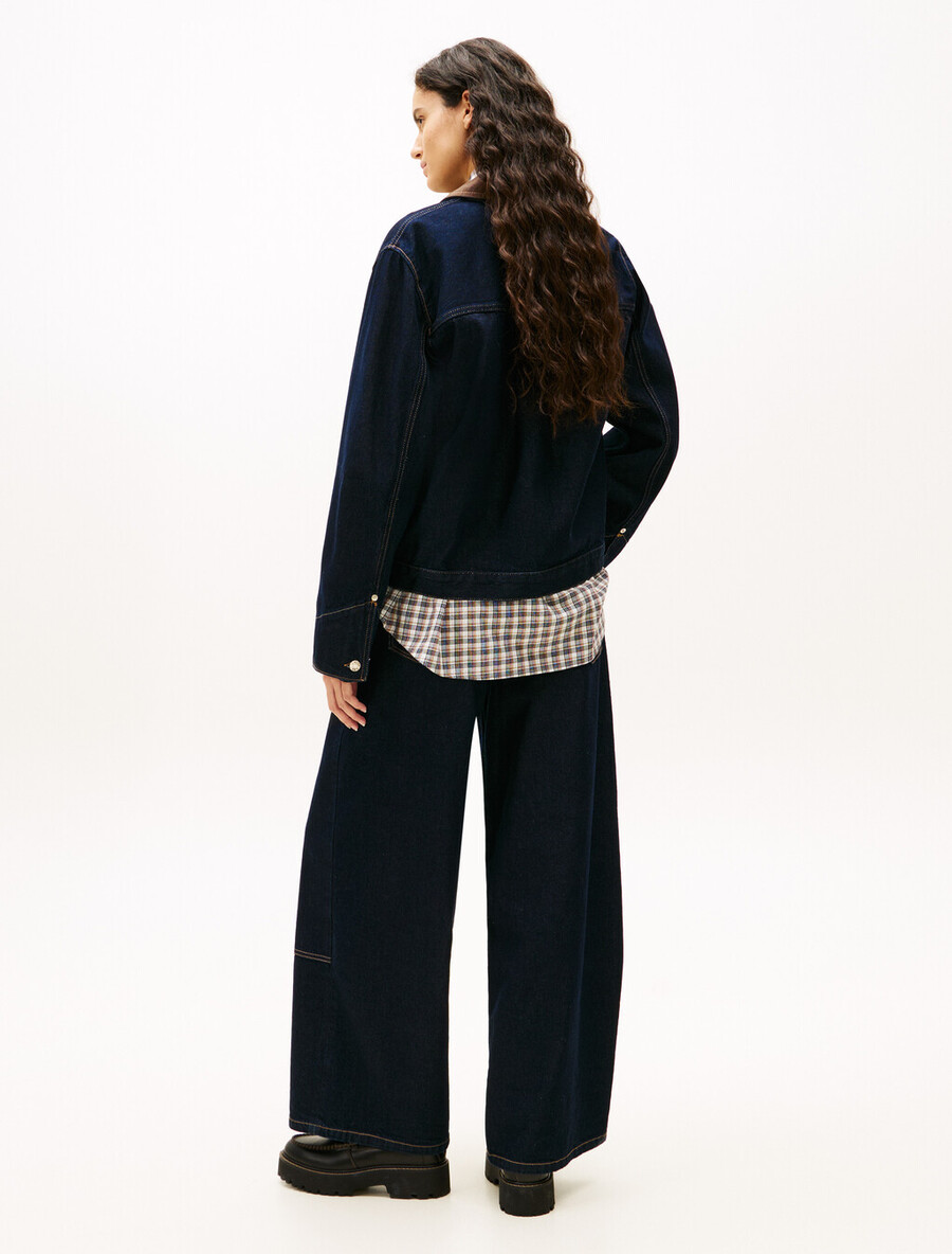 giacca oversize in denim