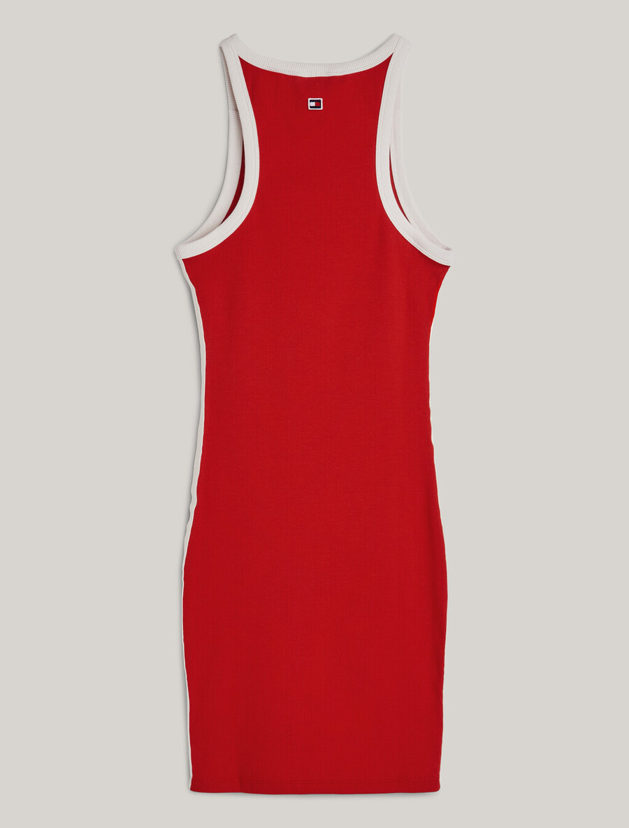 mini abito con logo tj x international games