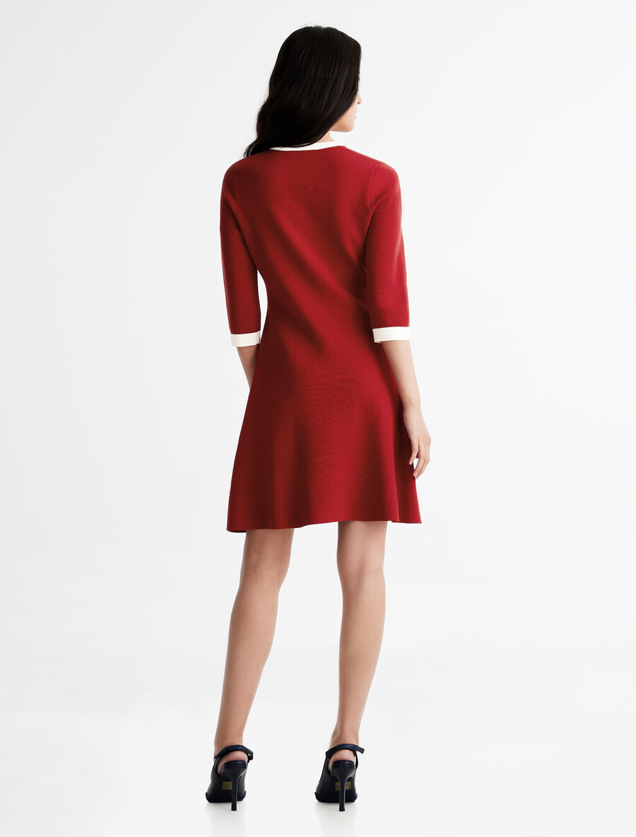 abito henley fit flare
