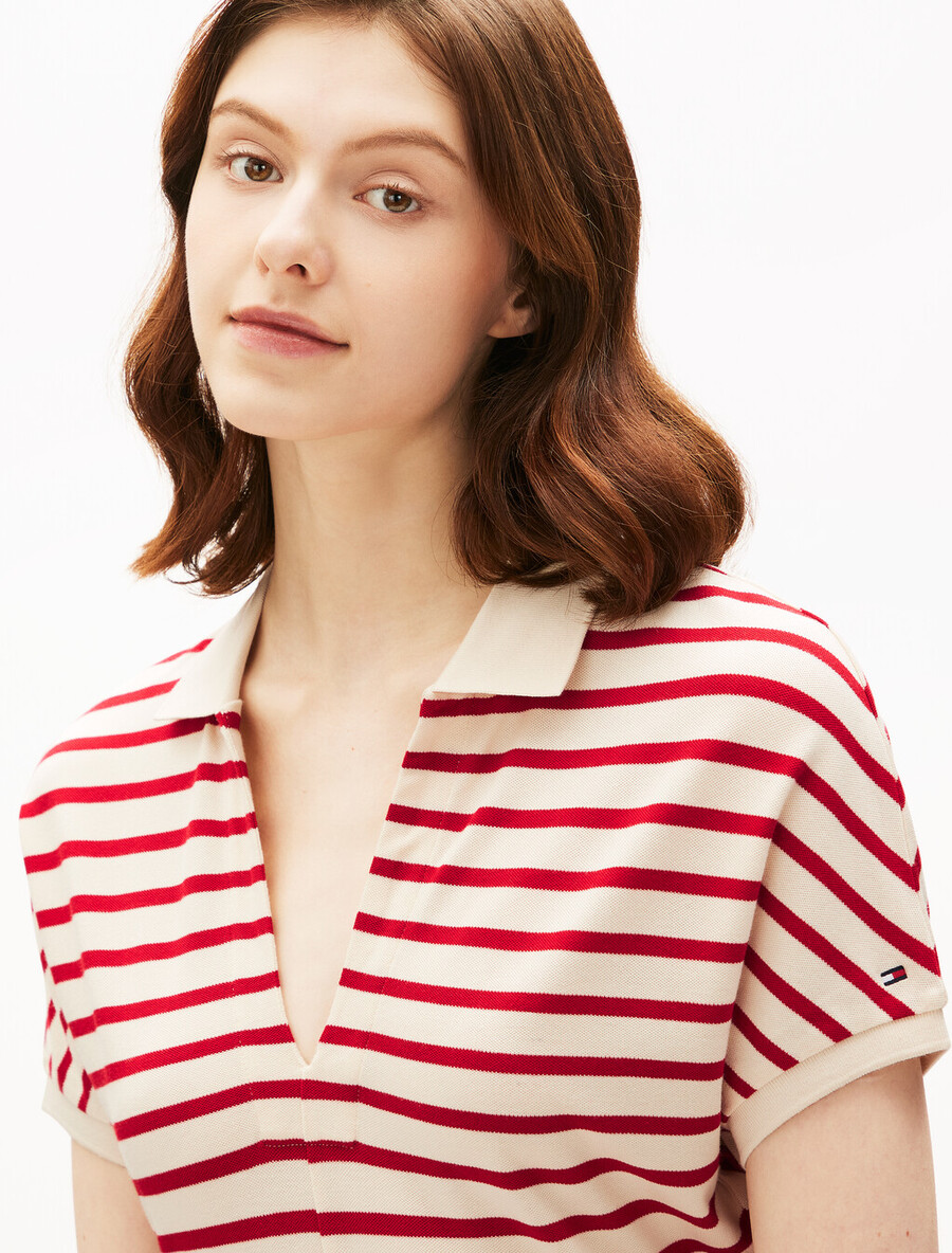 abito polo asia fit in lyocell fit flare