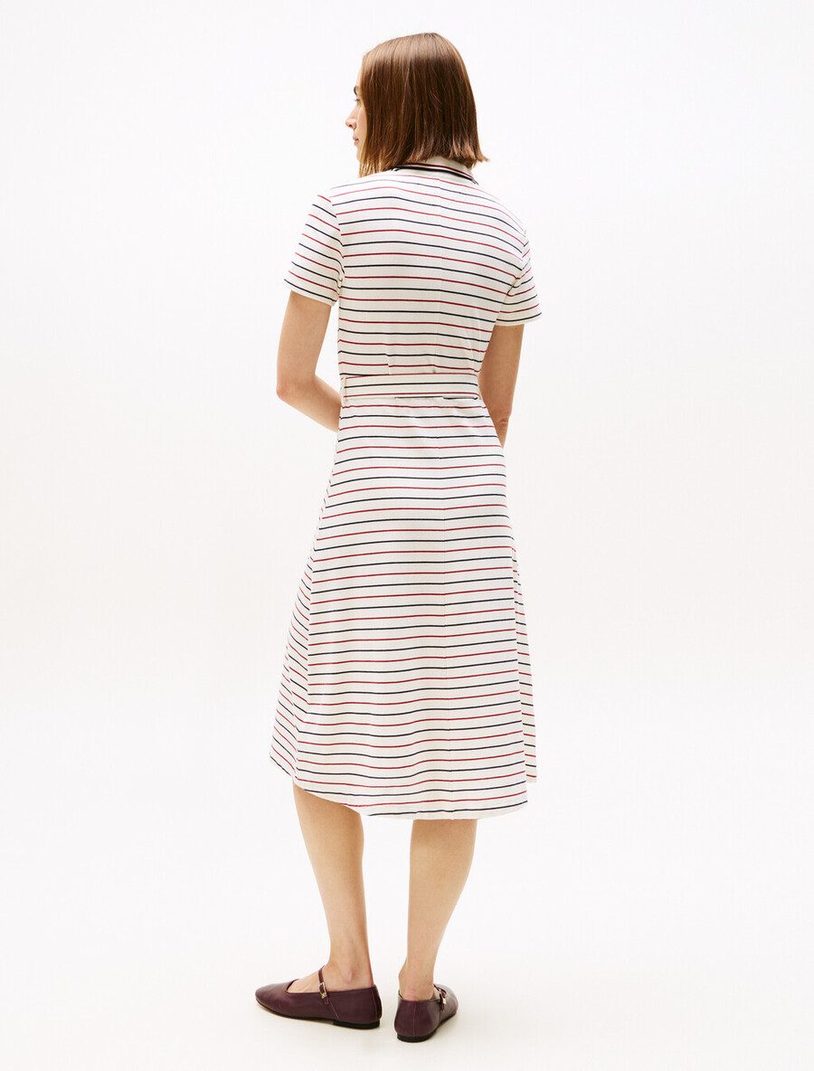 abito polo asia fit midi fit flare