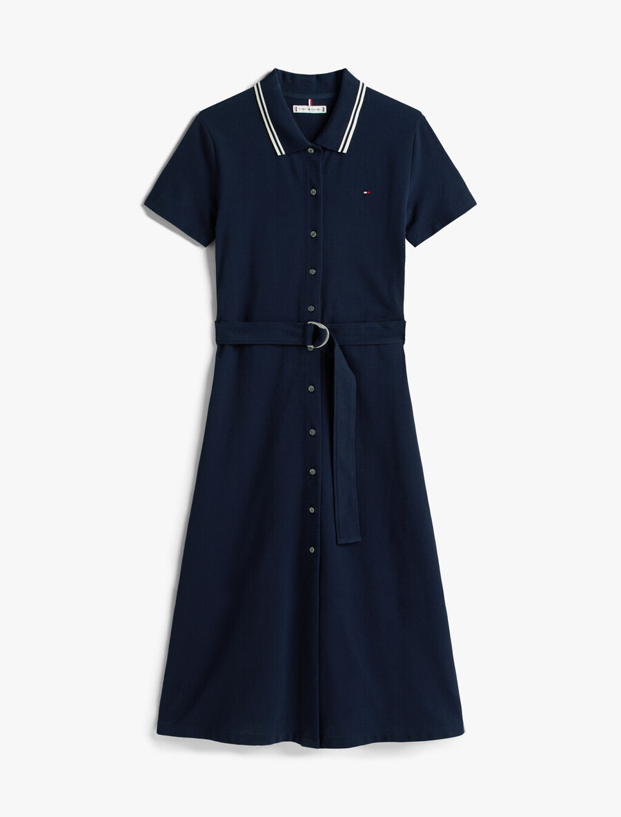 abito polo asia fit midi fit flare