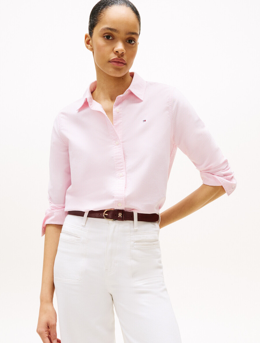 camicia oxford rilassata asia fit