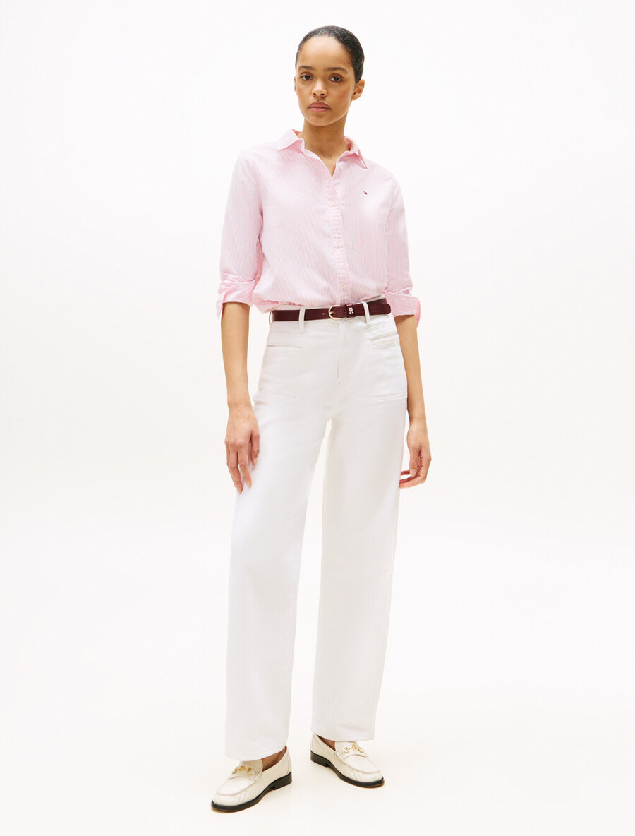 camicia oxford rilassata asia fit