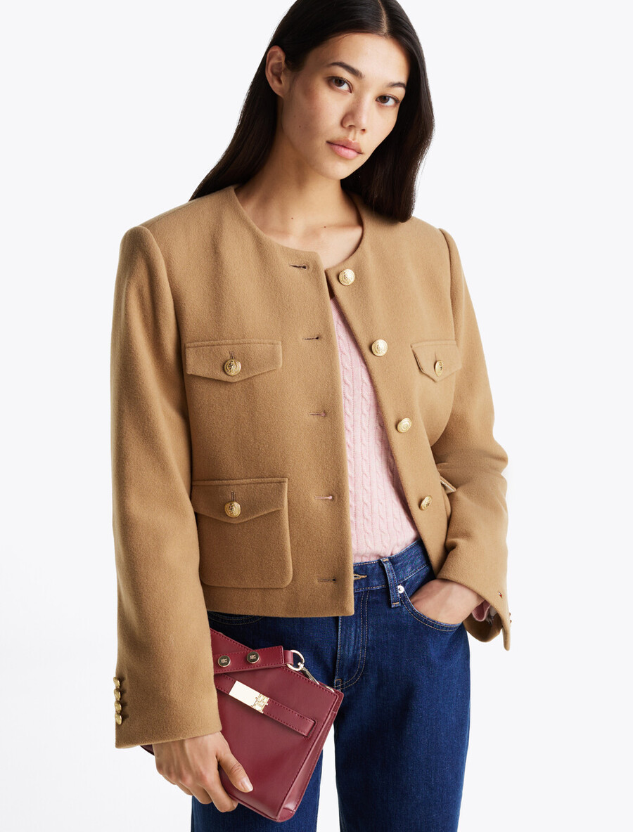 borsa a tracolla heritage stud