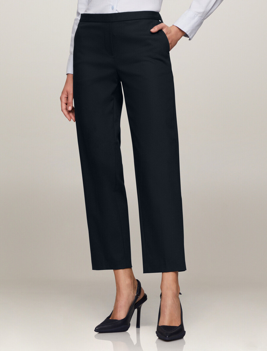 pantaloni dritti slim da viaggio asia fit