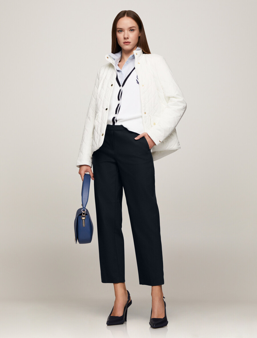 pantaloni dritti slim da viaggio asia fit