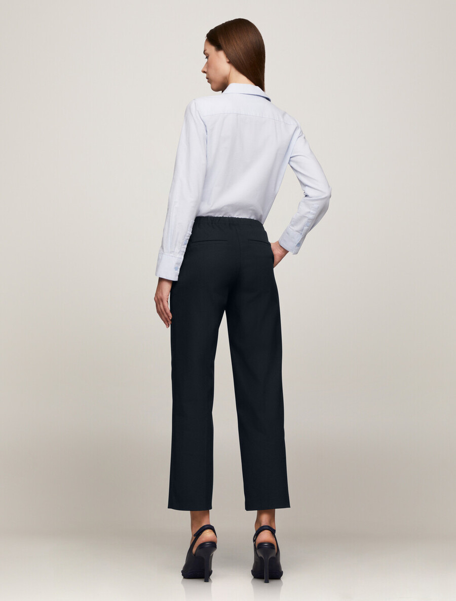 pantaloni dritti slim da viaggio asia fit
