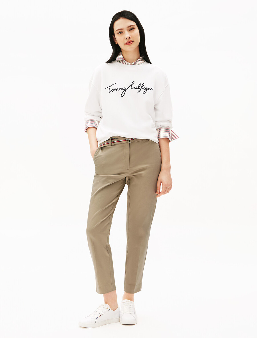 pantaloni alla caviglia slim london