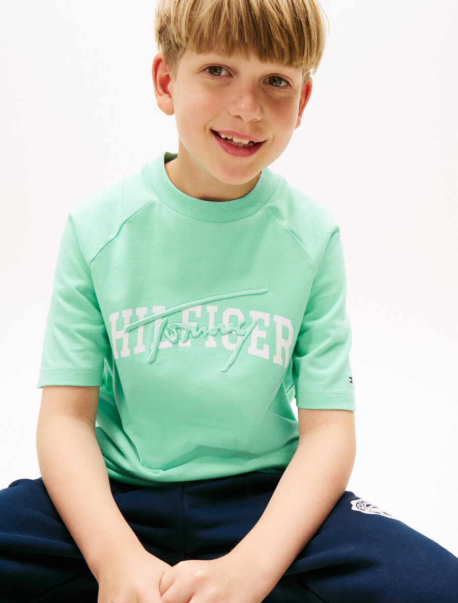 t-shirt grafica mista per ragazzi