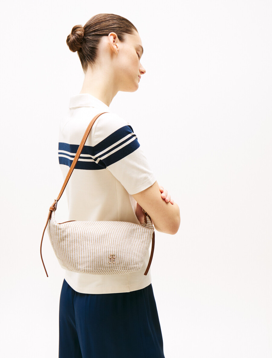 borsa a tracolla in tela
