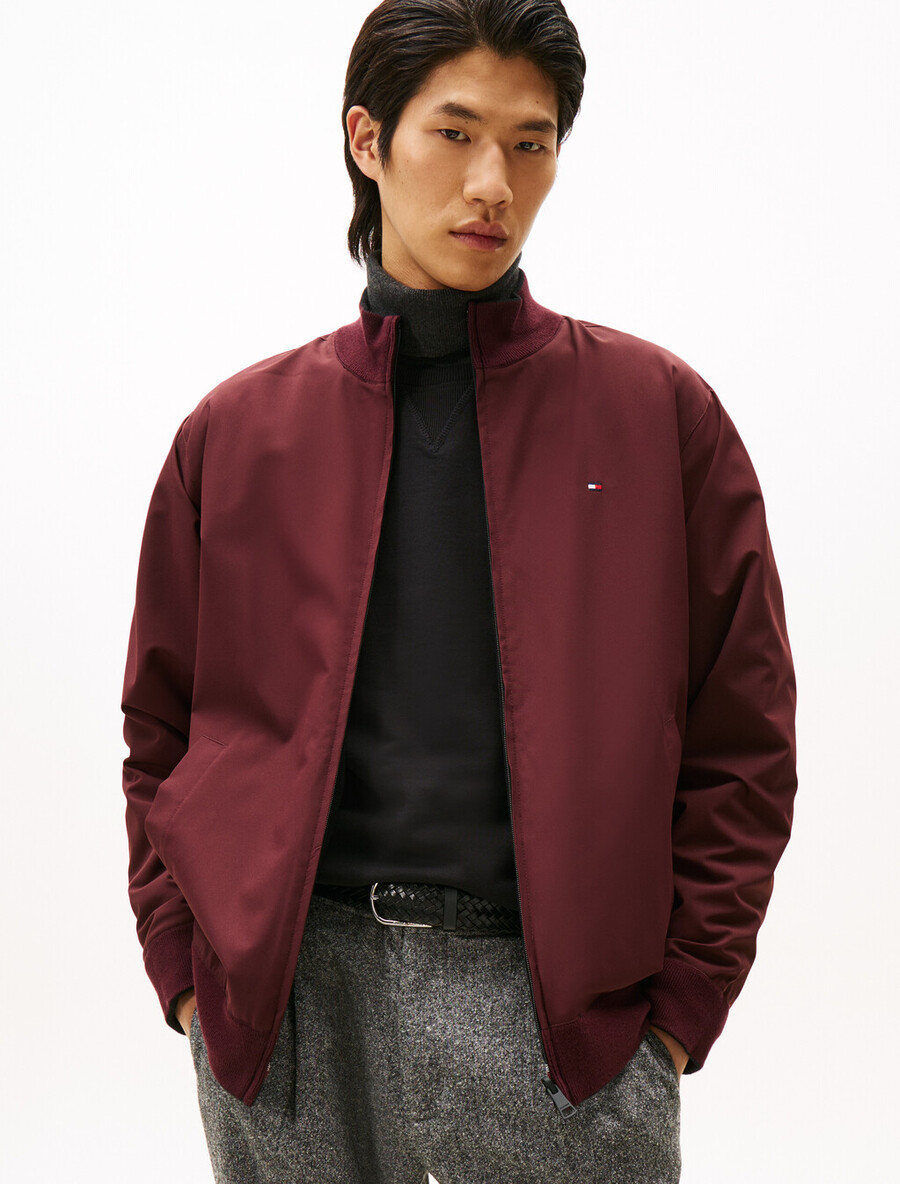 giubbotto bomber reversibile mix media