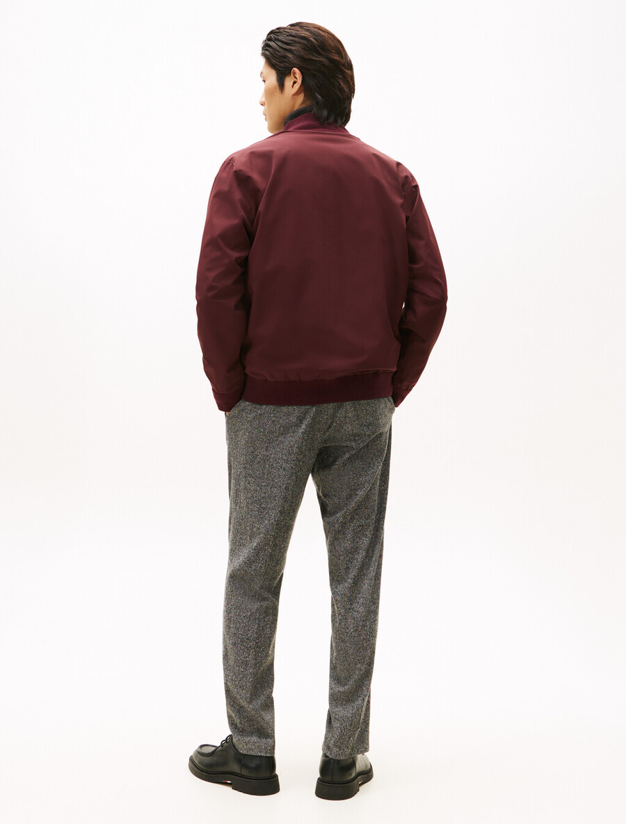 giubbotto bomber reversibile mix media