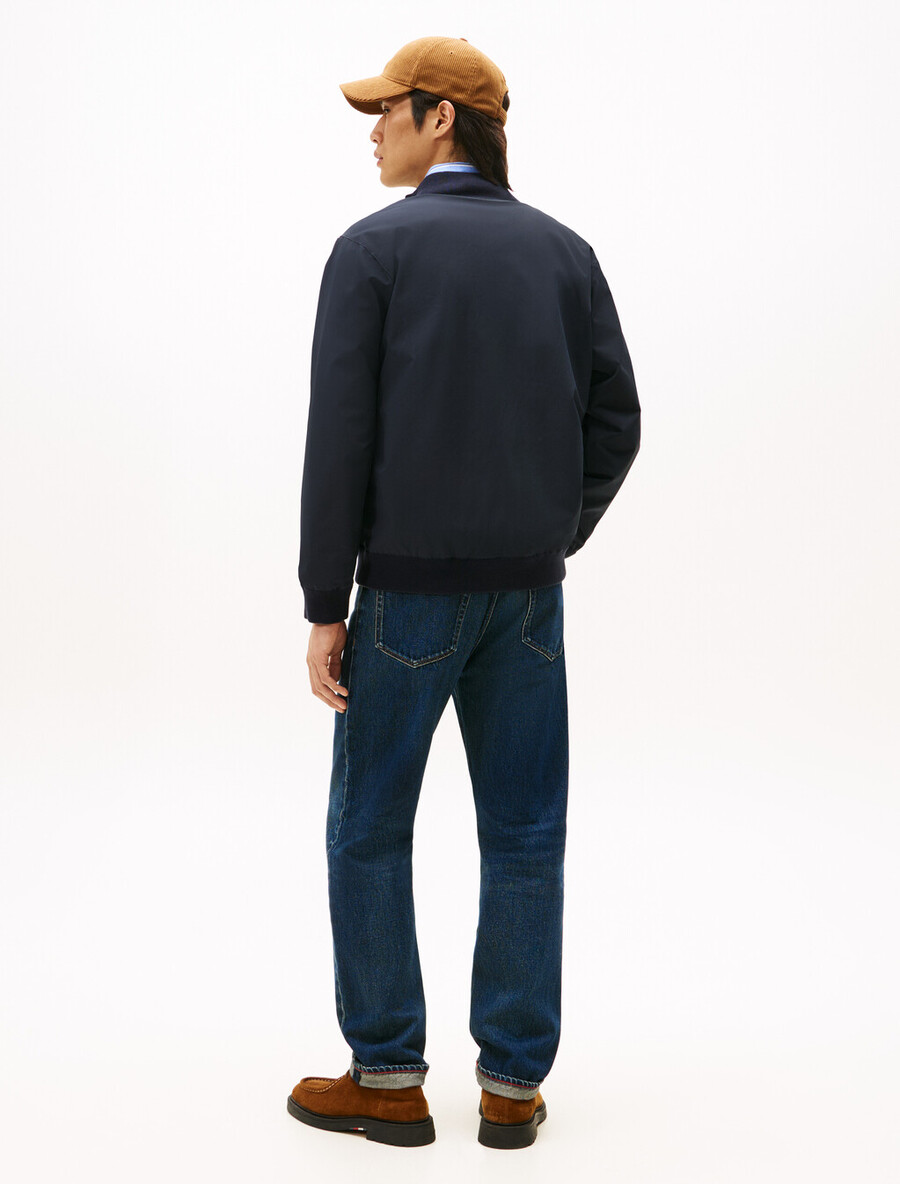 giubbotto bomber reversibile mix media