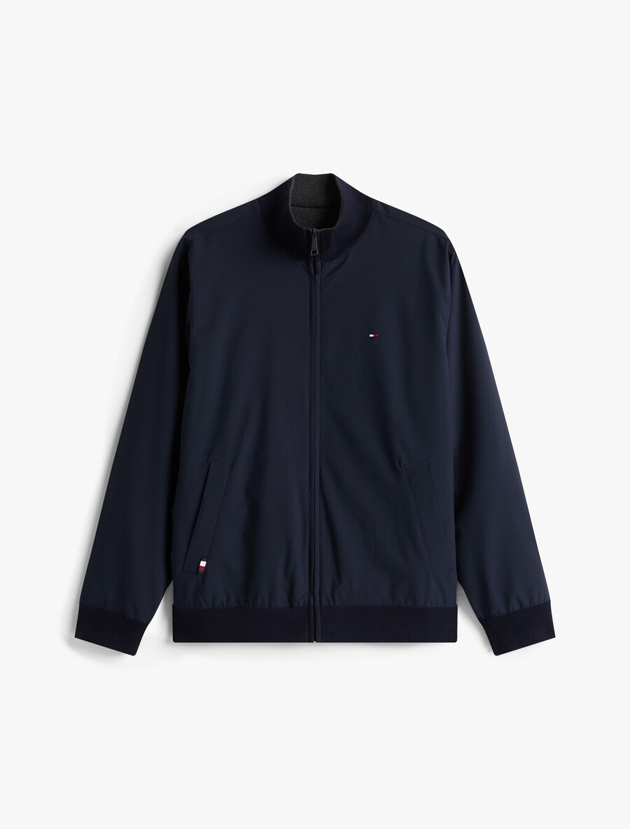 giubbotto bomber reversibile mix media