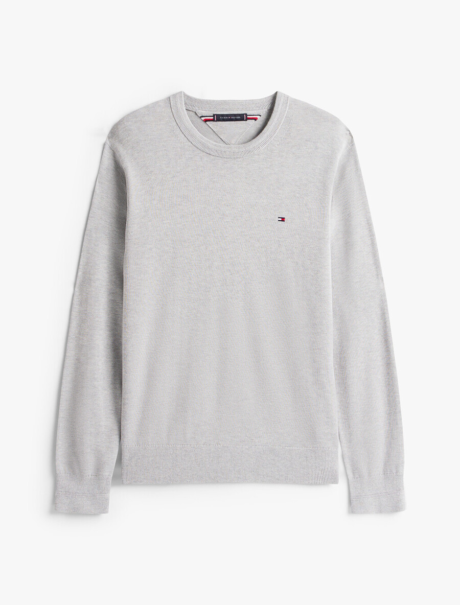 maglione in cotone seta e cashmere