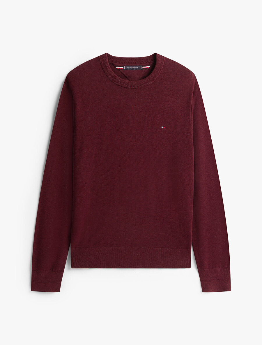 maglione in cotone seta e cashmere