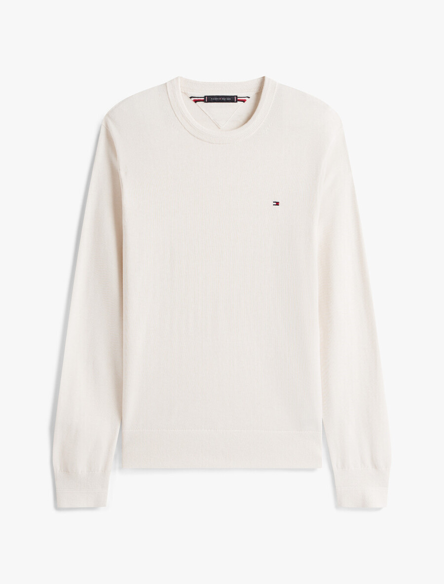 maglione in cotone seta e cashmere