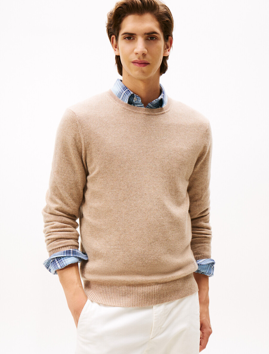 maglione casual elegante in puro cashmere