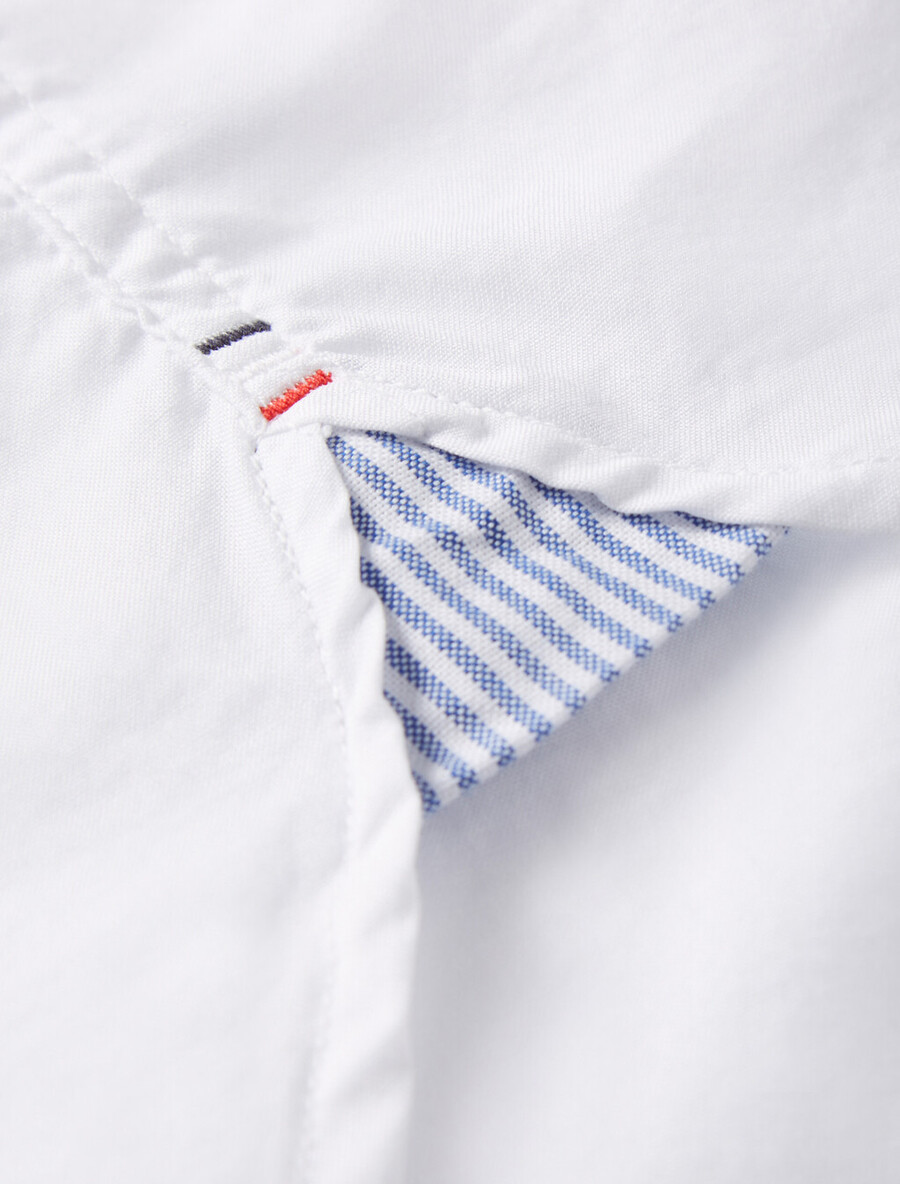 camicia in popeline core flex