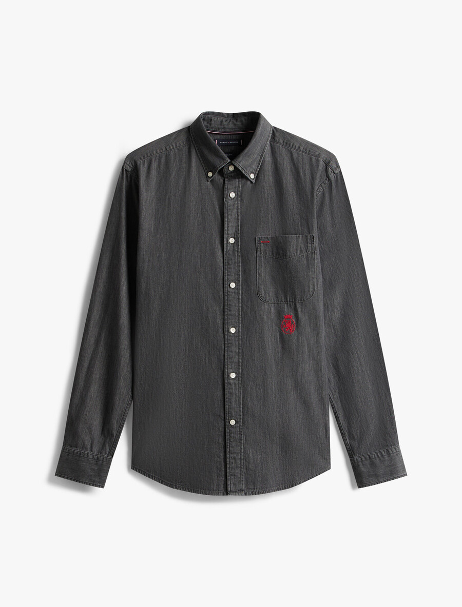 camicia in denim da lavoratore