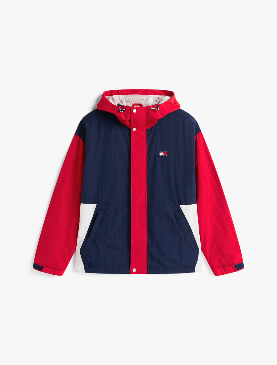 giacca sportiva color block