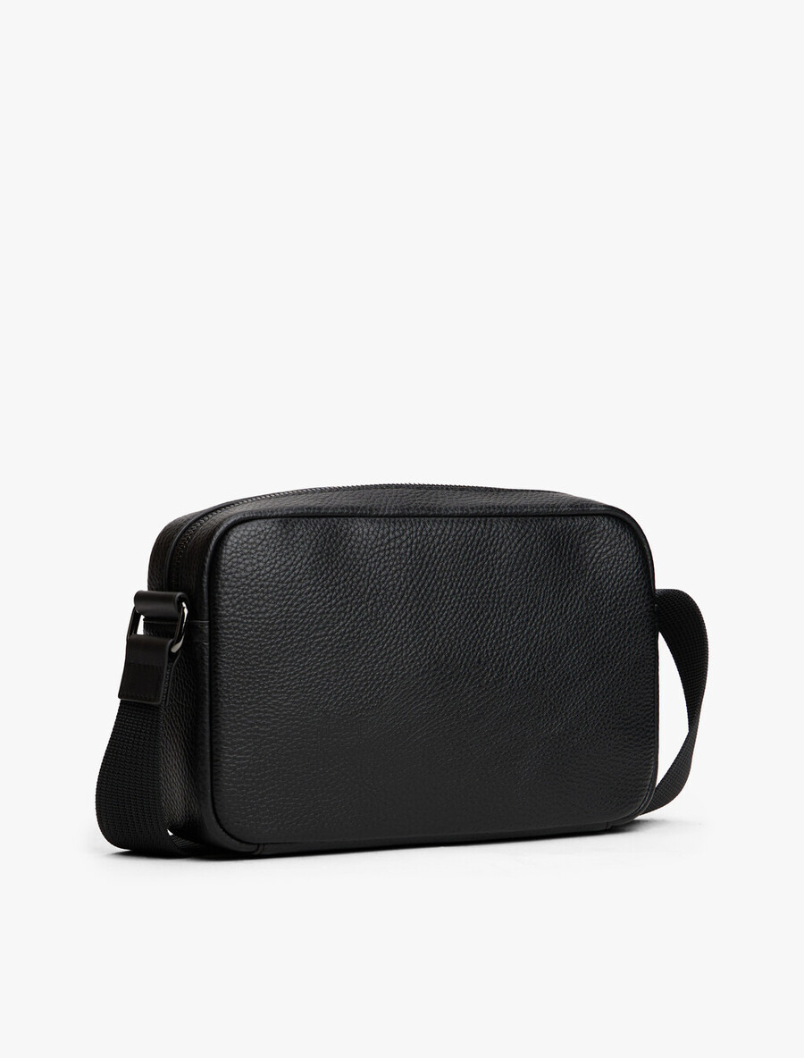 borsa a tracolla reporter pebble grain