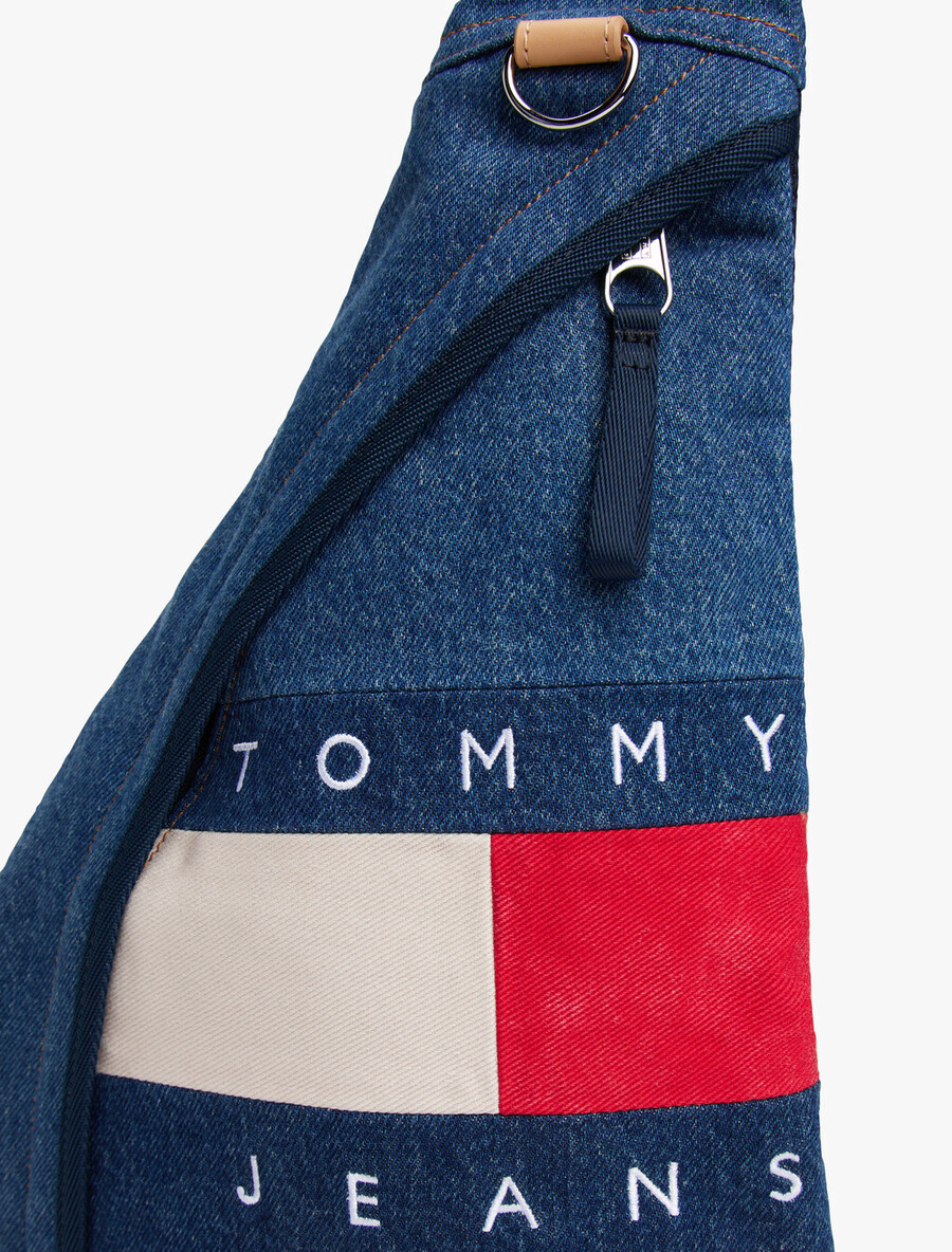 borsa a tracolla in denim archive