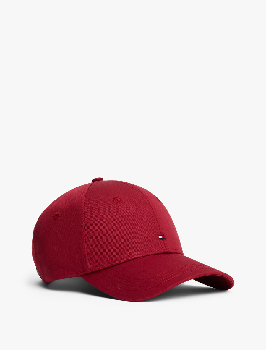 cappellino da baseball a sei pannelli con bandiera hilfiger