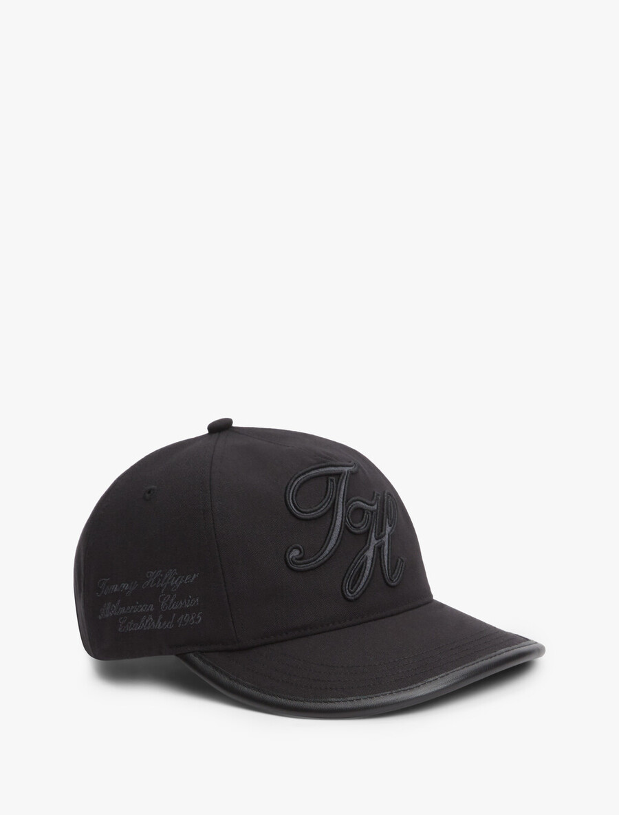 cappellino da baseball a cinque pannelli con ricamo del logo