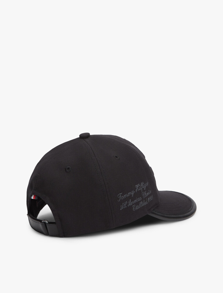 cappellino da baseball a cinque pannelli con ricamo del logo