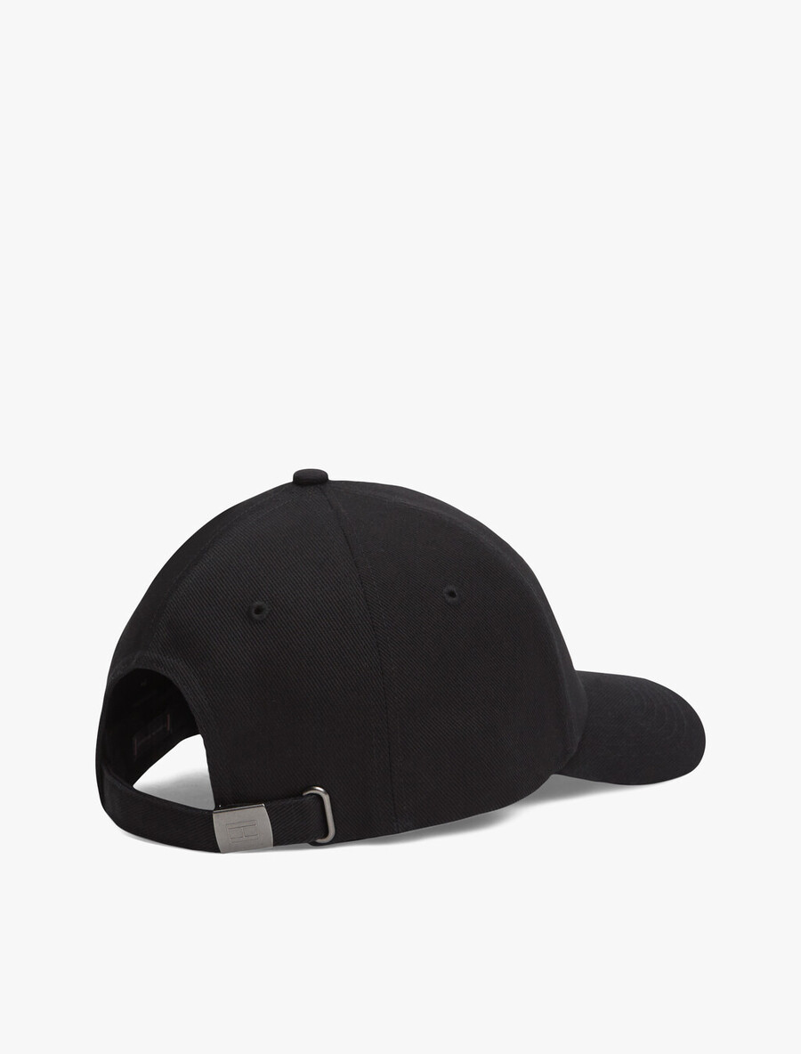 cappellino da baseball a sei pannelli in twill con ricamo del logo