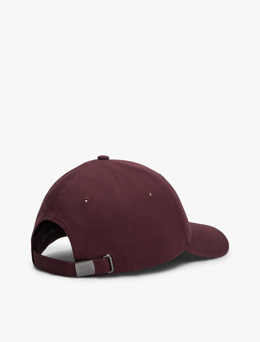 cappellino da baseball a sei pannelli in twill con ricamo del logo