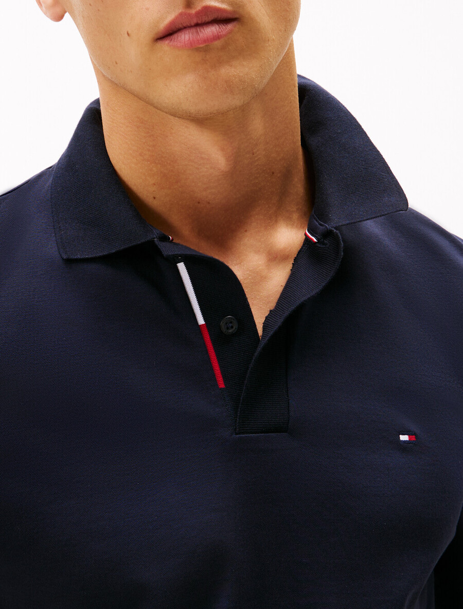 polo jacquard mercerizzato