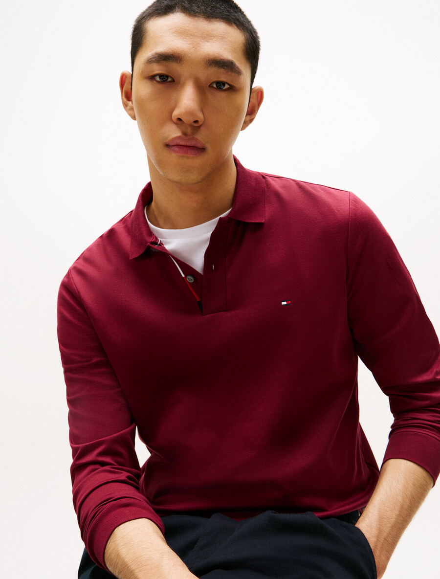 polo jacquard mercerizzato