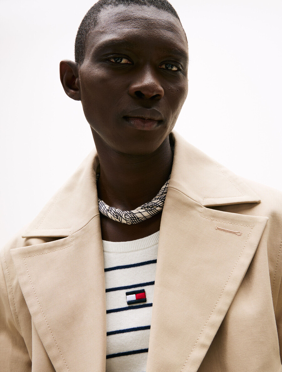 sciarpa con bandiera della collezione runway