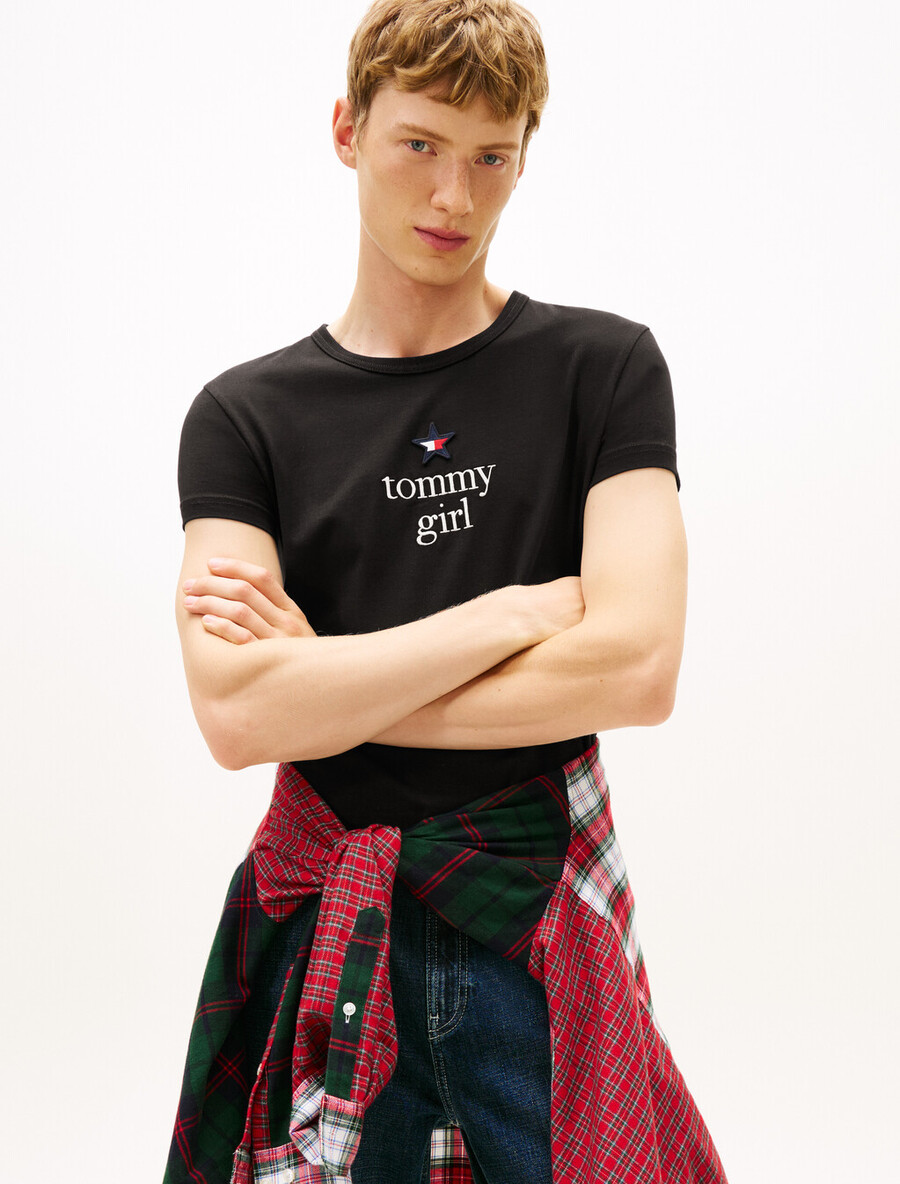 maglietta grafica tommy girl star