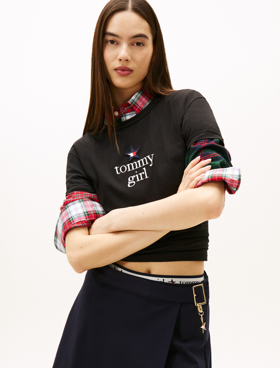 maglietta grafica tommy girl star