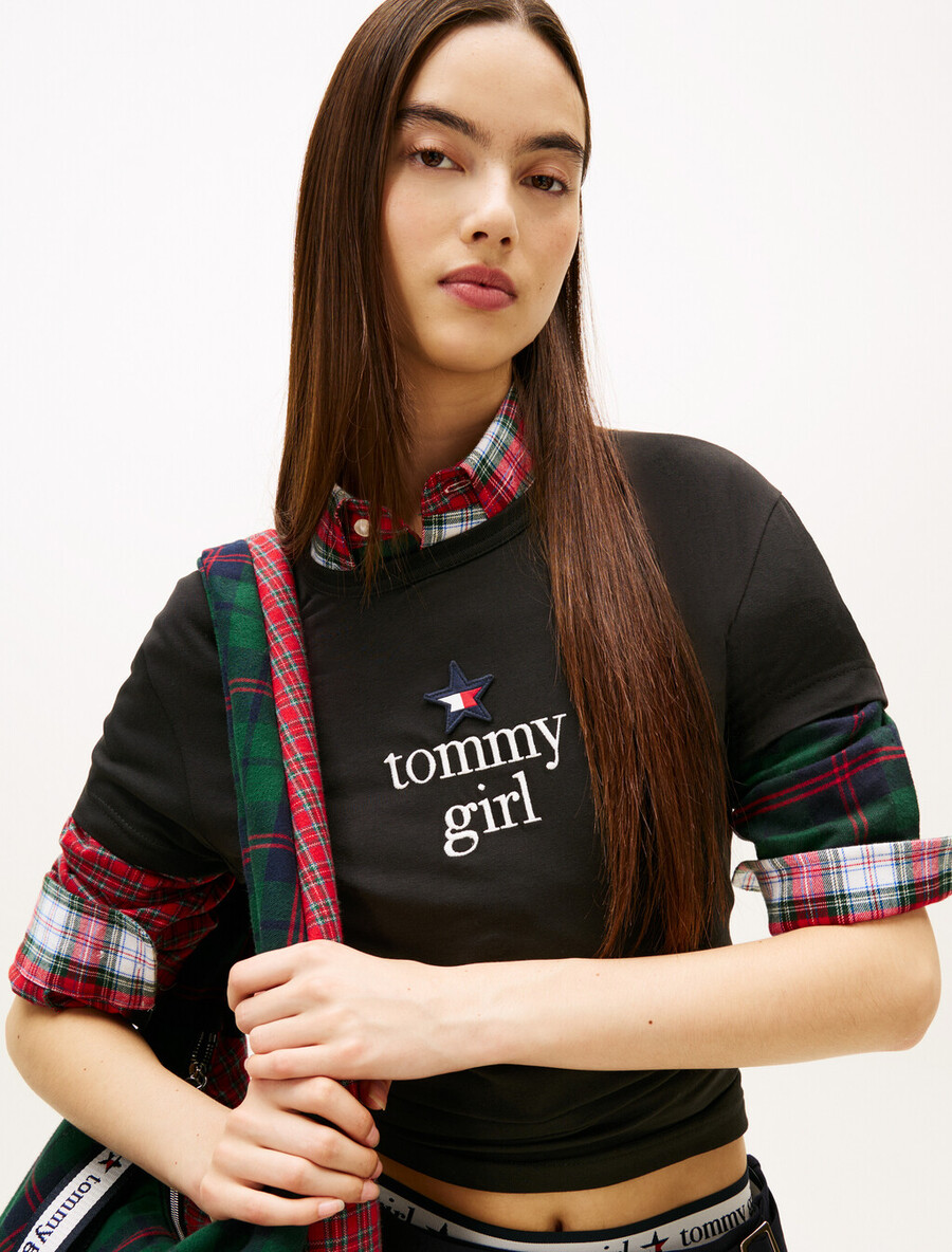 maglietta grafica tommy girl star