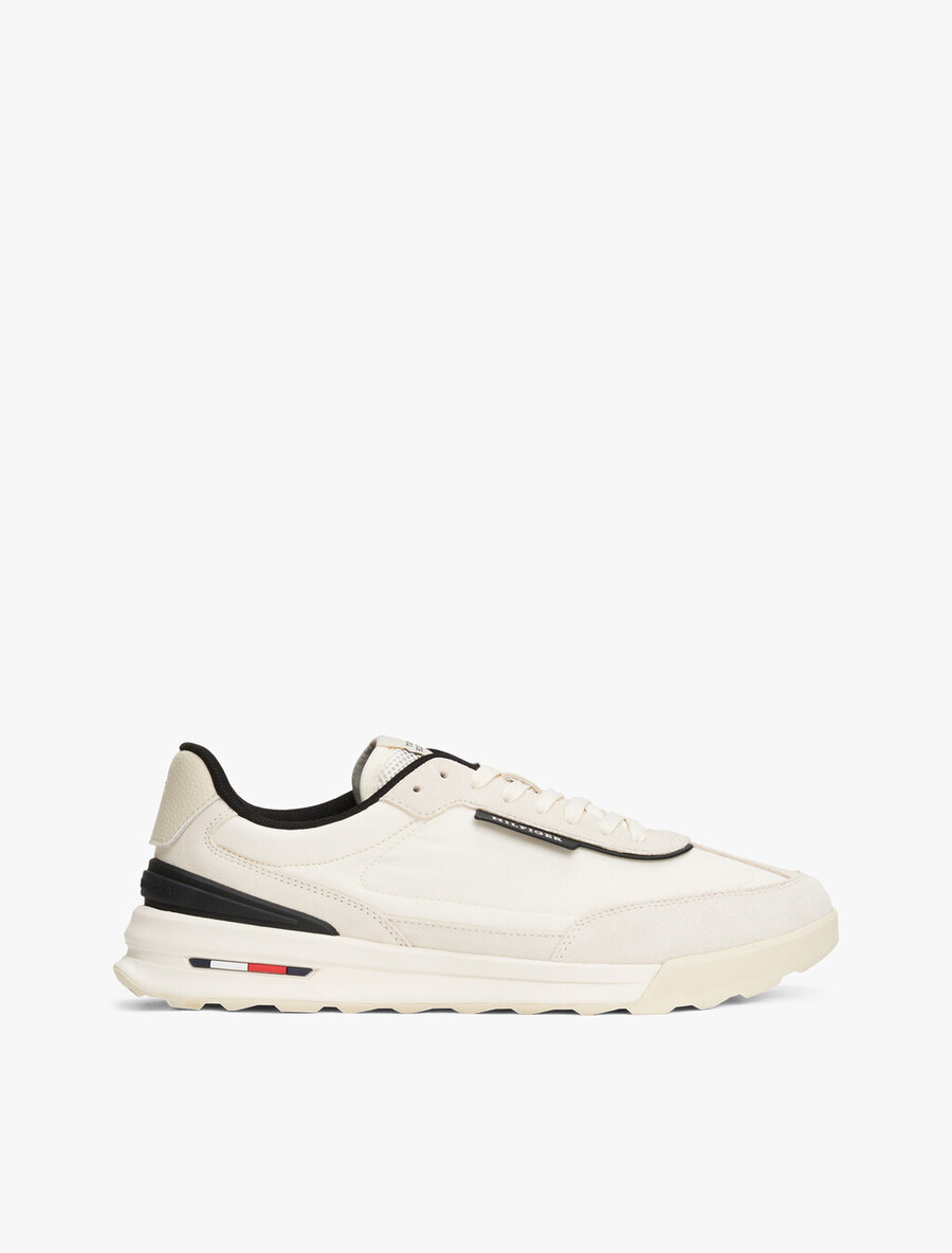 sneaker da corsa retrò in misto nylon
