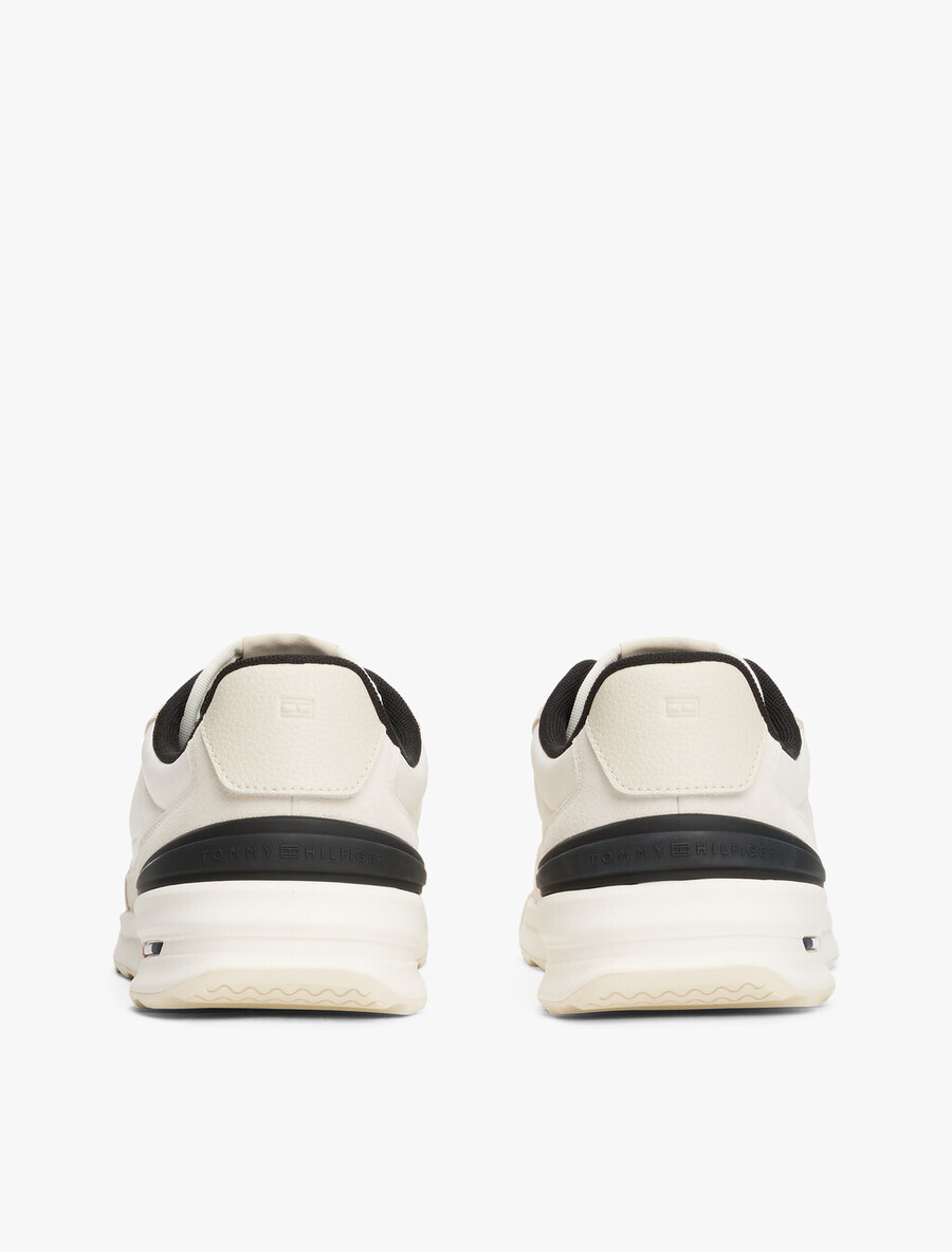 sneaker da corsa retrò in misto nylon
