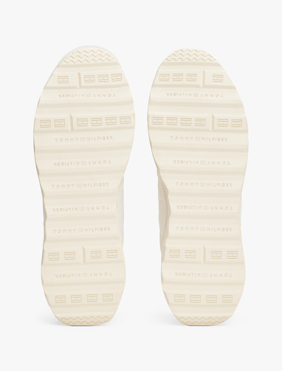 sneaker da corsa retrò in misto nylon