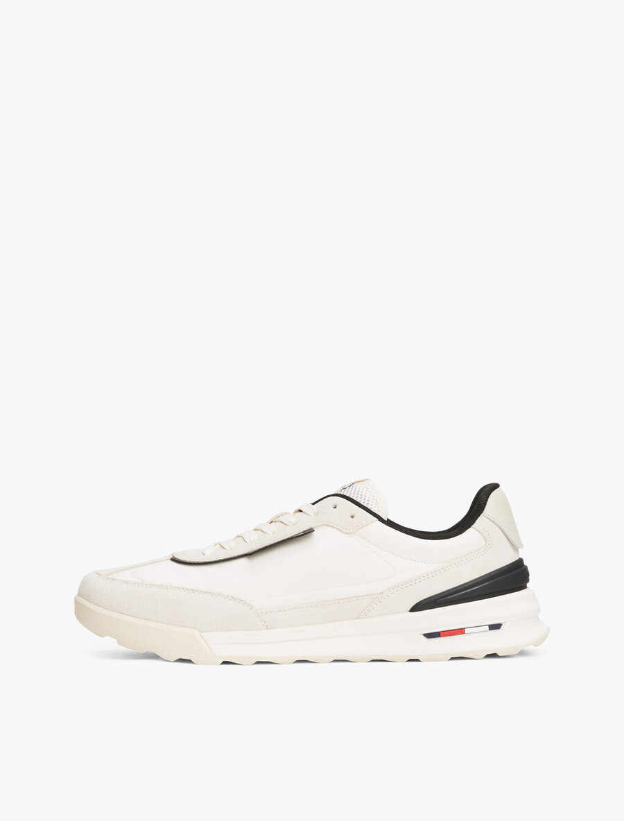 sneaker da corsa retrò in misto nylon