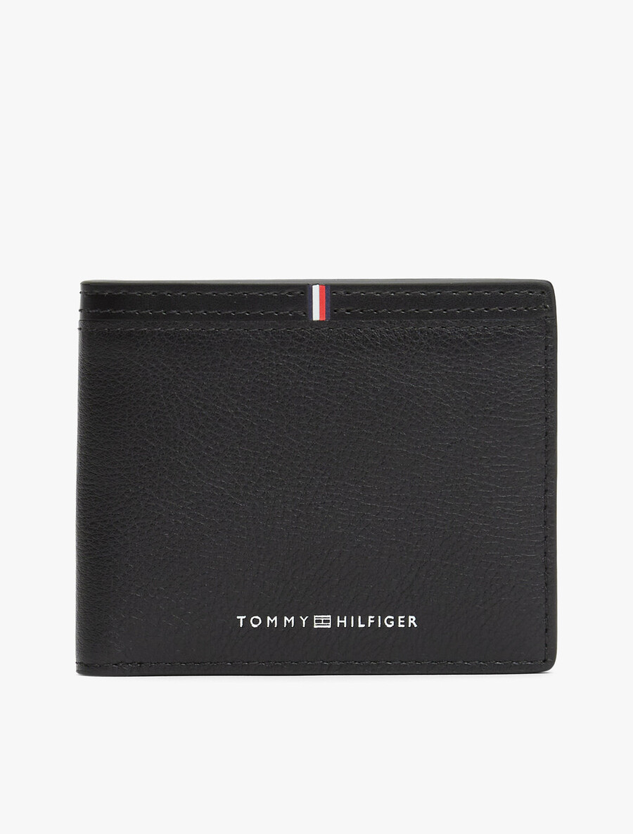 portafoglio in pelle con logo aziendale per carte di credito