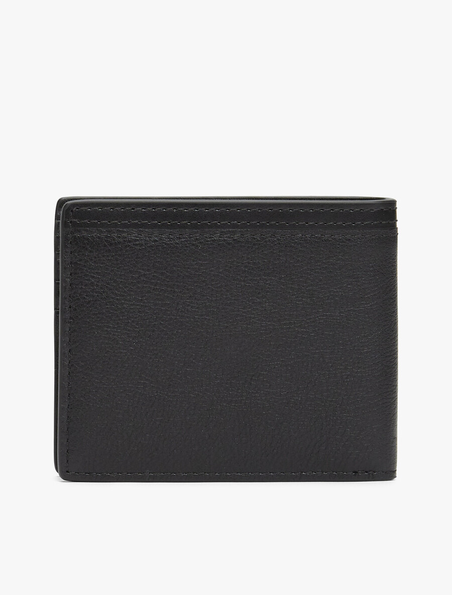 portafoglio in pelle con logo aziendale per carte di credito